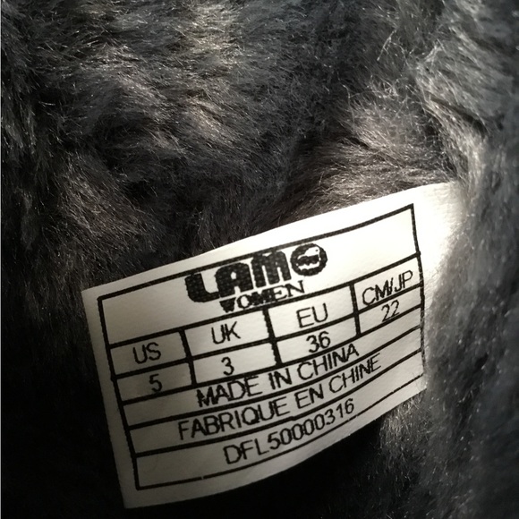 Like New Lamo Gray Boots Size 5 - Picture 6 of 6